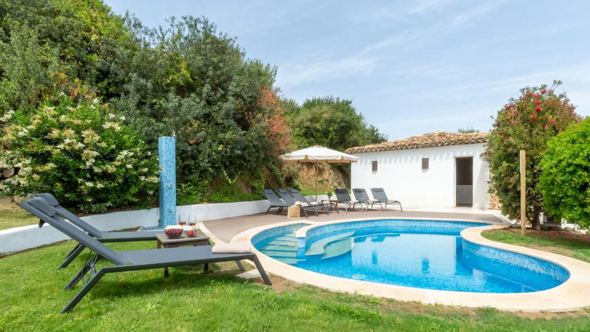 Villa Gelsomino A Soli 500 Mt Dal Mare Con Piscina Privata E Vista Mare Castiadas
