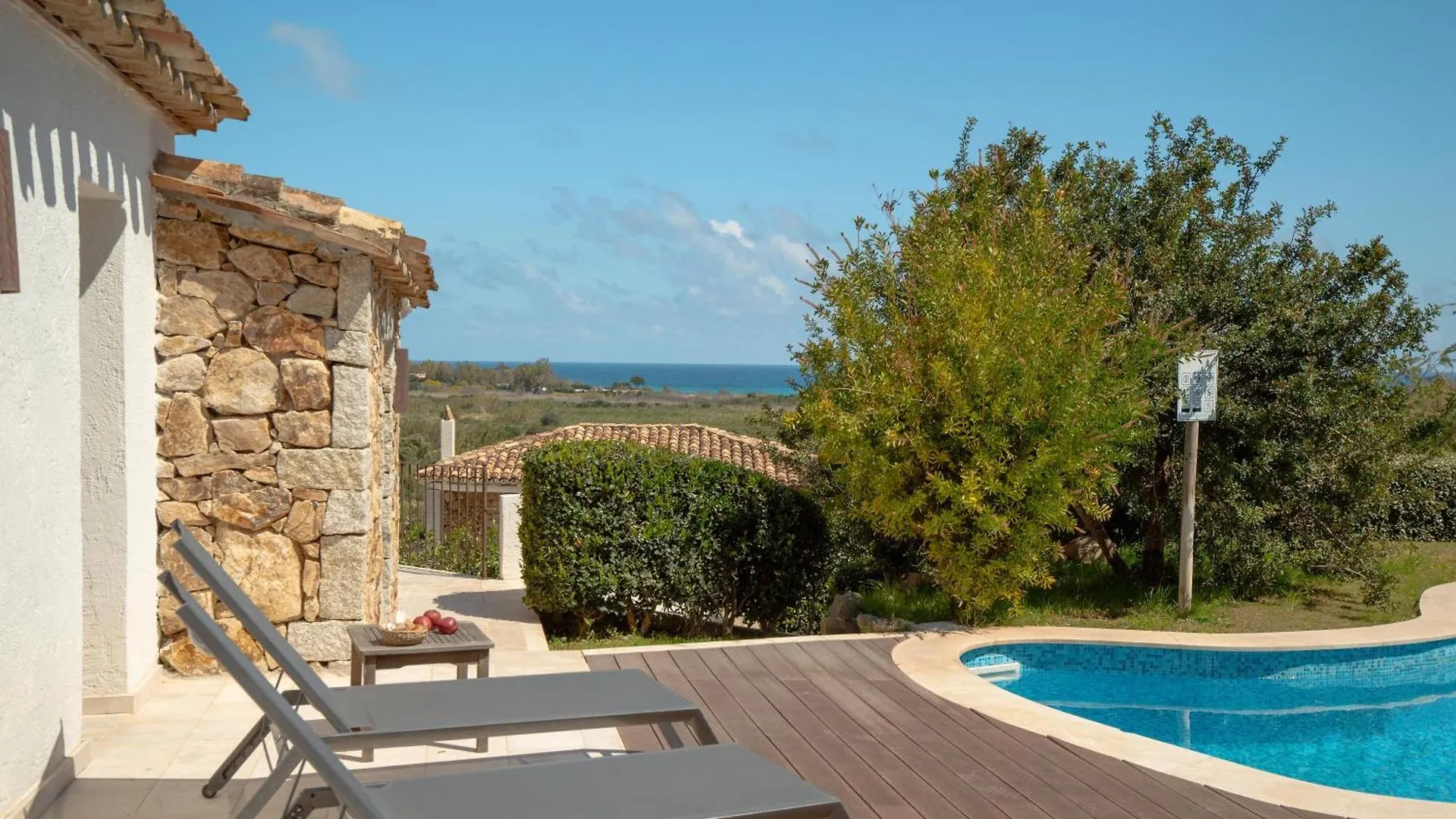 Villa Gelsomino A Soli 500 Mt Dal Mare Con Piscina Privata E Vista Mare Castiadas